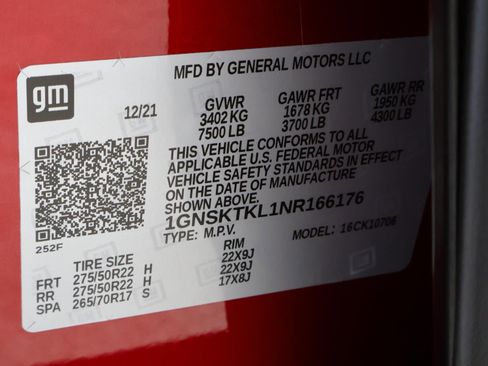 Used 2022 Chevrolet Tahoe High Country w/ Max Trailering Package image 24