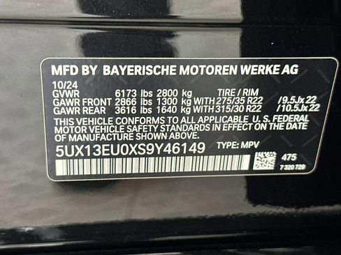 Certified 2025 BMW X5 sDrive40i w/ M Sport Package image 20