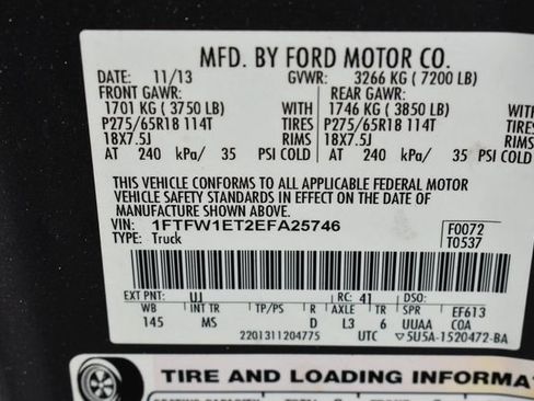Used 2014 Ford F150 XLT w/ Equipment Group 302A Luxury AWD/4WD image 38