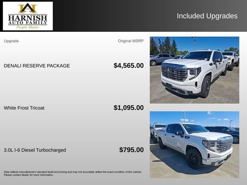Used 2025 GMC Sierra 1500 Denali w/ Denali Reserve Package AWD/4WD image 4