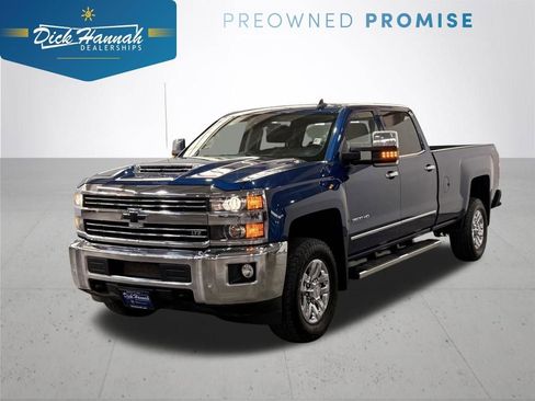 Used 2019 Chevrolet Silverado 3500 LTZ w/ Duramax Plus Package AWD/4WD image 1