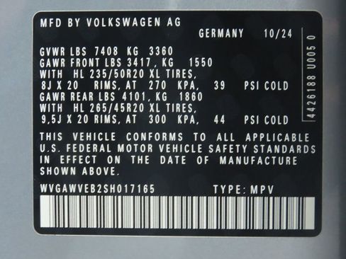 New 2025 Volkswagen ID. Buzz Pro S image 34