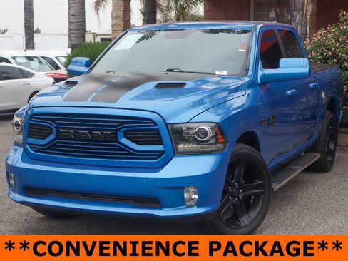 Used 2018 RAM 1500 Sport w/ Hydro Blue Sport Package RWD image 4