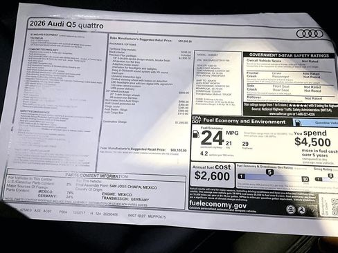 New 2026 Audi Q5 Premium Plus image 19