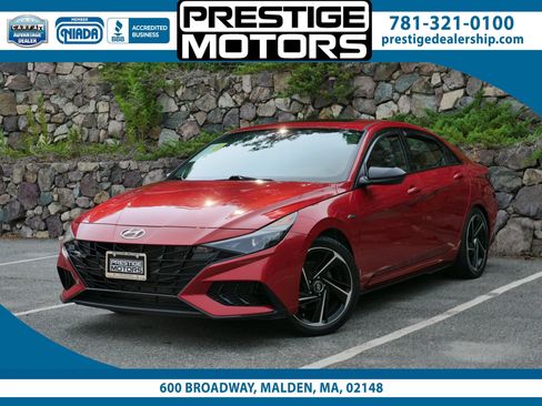 Used 2021 Hyundai Elantra N Line FWD image 1