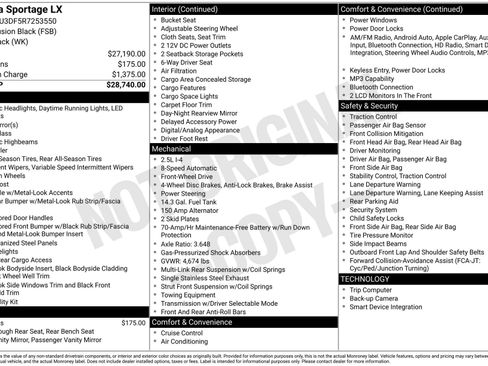 Used 2024 Kia Sportage LX image 46