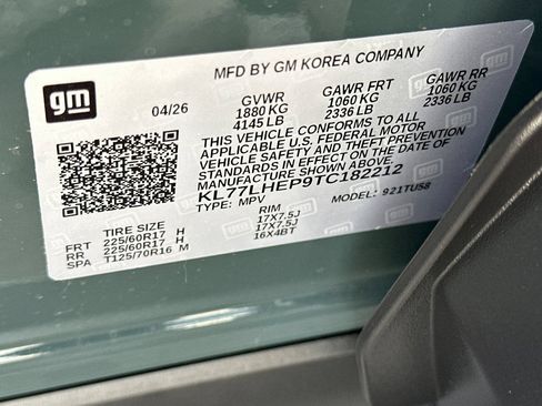 New 2026 Chevrolet Trax LT FWD image 27