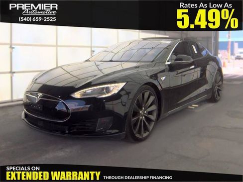 Used 2015 Tesla Model S 70D AWD/4WD image 1