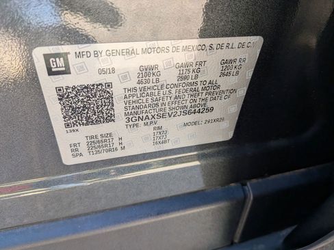 Used 2018 Chevrolet Equinox LT AWD/4WD image 61