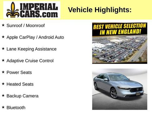 Used 2023 Honda Accord EX image 8