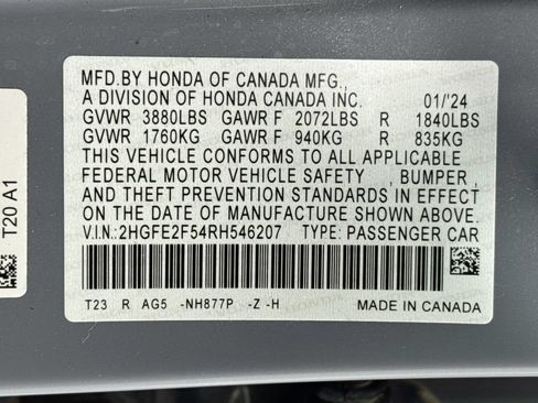 Used 2024 Honda Civic Sport image 43
