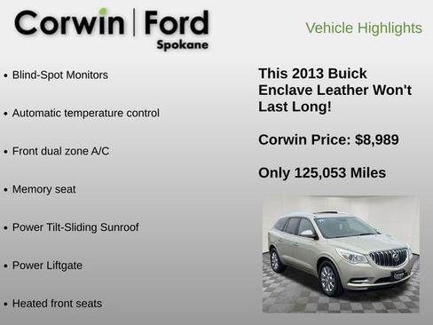 Used 2013 Buick Enclave Leather image 6