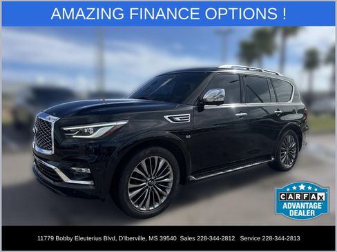 Used 2019 INFINITI QX80 Luxe w/ Proactive Package RWD image 1