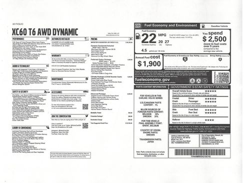 Used 2017 Volvo XC60 T6 Dynamic w/ Advanced Package image 24
