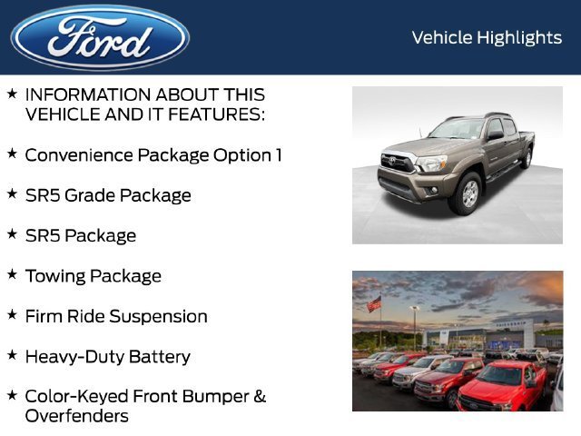 Used 2013 Toyota Tacoma 4x4 Double Cab w/ SR5 Pkg image 4