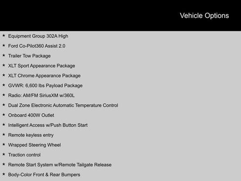 Used 2023 Ford F150 XLT w/ Equipment Group 302A High image 2