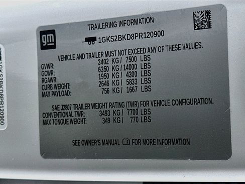 Used 2023 GMC Yukon SLT AWD/4WD image 12