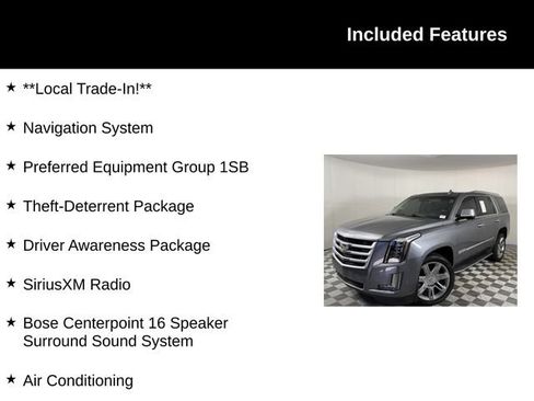 Used 2019 Cadillac Escalade Luxury AWD/4WD image 4