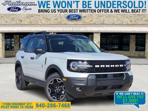 New 2026 Ford Bronco Sport Outer Banks w/ Outer Banks Tech Package+ AWD/4WD image 1