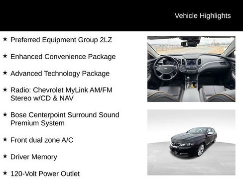 Certified 2017 Chevrolet Impala Premier w/ Enhanced Convenience Package image 11