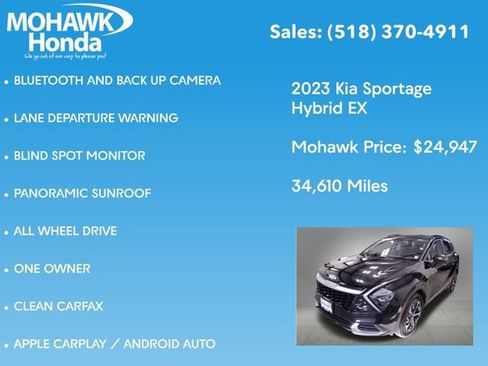 Used 2023 Kia Sportage EX w/ EX Premium Package image 7