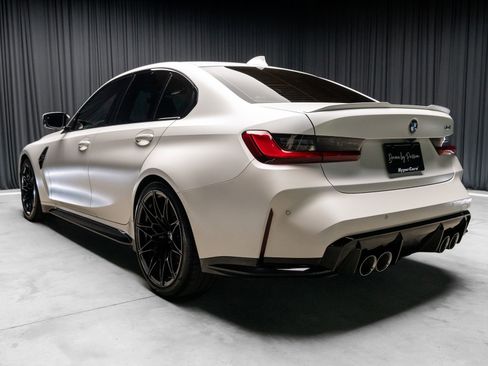 Used 2021 BMW M3 w/ Executive Package RWD image 46