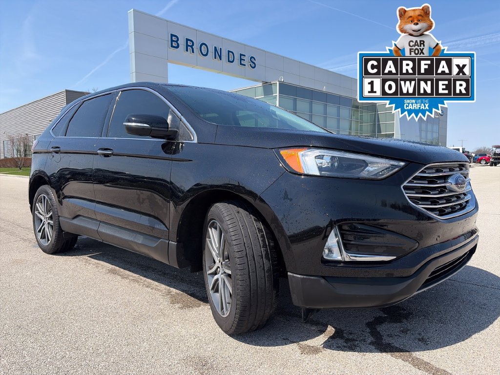 Used 2023 Ford Edge Titanium w/ Class II Trailer Tow Package AWD/4WD 360° Tour