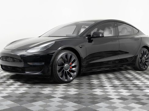 Used 2021 Tesla Model 3 Performance image 1