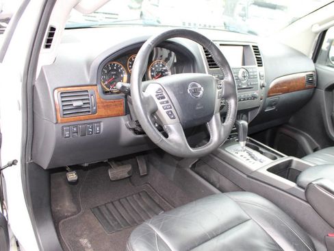Used 2015 Nissan Armada Platinum w/ 2nd Row Captain Seat Package image 13
