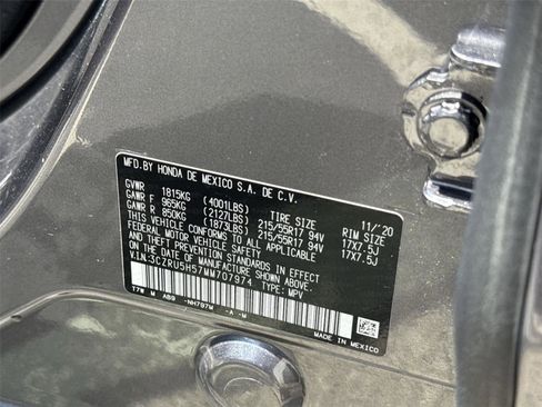 Used 2021 Honda HR-V EX image 34