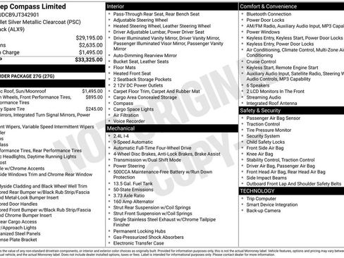 Certified 2018 Jeep Compass Limited image 20