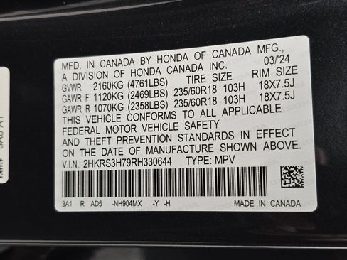 Certified 2024 Honda CR-V EX-L image 36