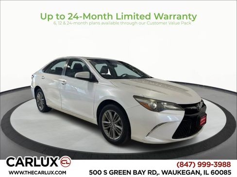 Used 2017 Toyota Camry SE w/ Moonroof Package FWD image 1