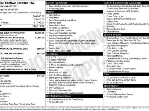 Used 2023 Buick Enclave Essence w/ Experience Buick Package image 3