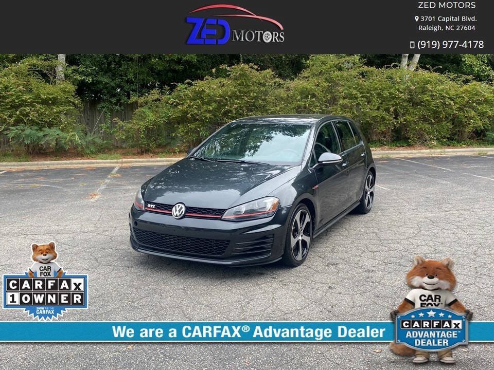 Used 2015 Volkswagen GTI S w/ Lighting Package (SEL) FWD image 1
