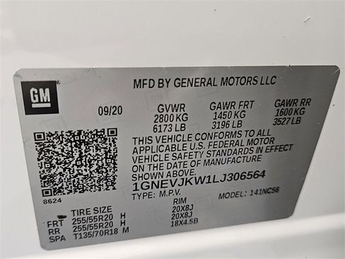 Used 2020 Chevrolet Traverse RS image 17