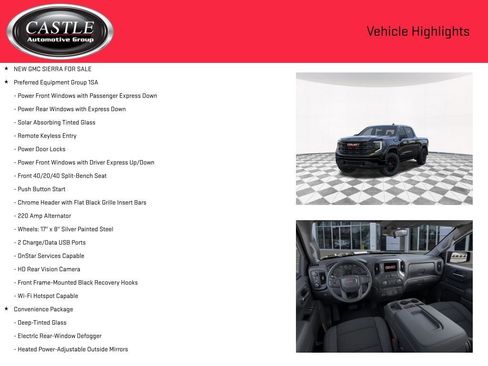 New 2026 GMC Sierra 1500 Pro w/ Graphite Edition AWD/4WD image 3