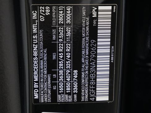 Used 2022 Mercedes-Benz Maybach GLS 600 4MATIC image 72