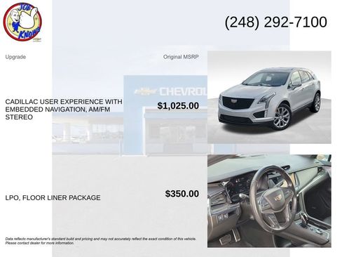 Certified 2020 Cadillac XT5 Sportv w/ LPO, Floor Liner Package image 5