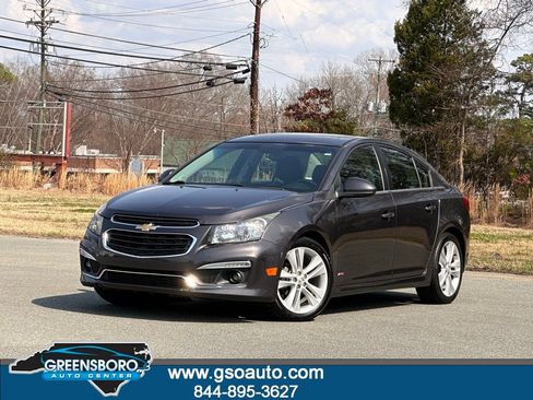 Used 2015 Chevrolet Cruze LTZ w/ Sun, Sound and Sport Package image 1