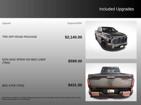 Certified 2025 Toyota Tundra 1794 Edition w/ TRD Off-Road Package AWD/4WD image 5