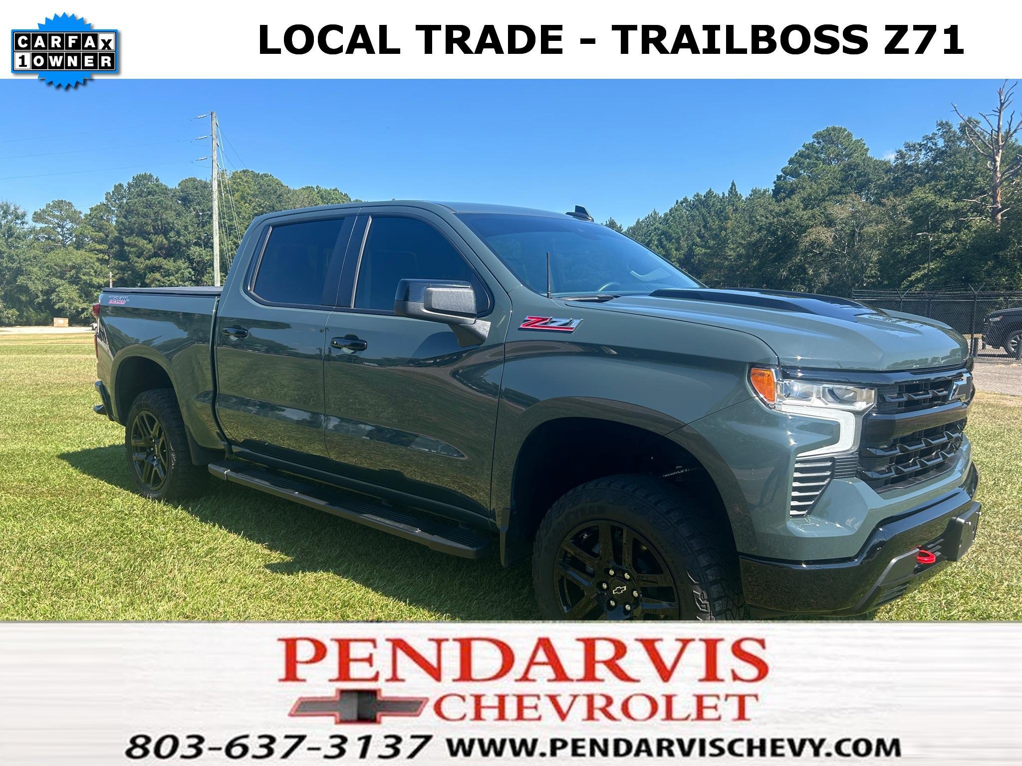 Used 2025 Chevrolet Silverado 1500 LT Trail Boss w/ Convenience Package II AWD/4WD image 1