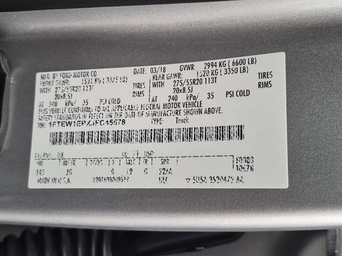 Used 2018 Ford F150 XL w/ Equipment Group 101A Mid AWD/4WD image 23