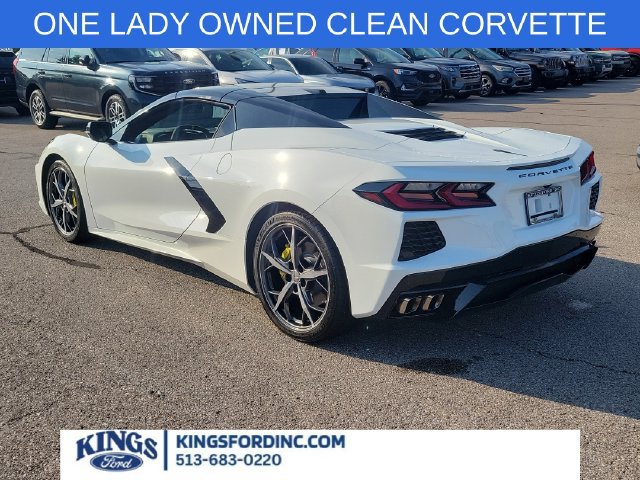 Used 2021 Chevrolet Corvette Stingray Premium Conv w/ Battery Protection Package RWD image 3