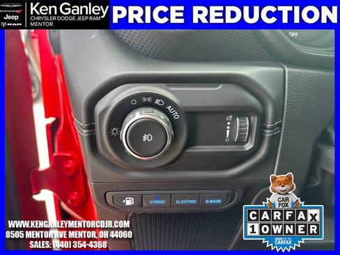 Certified 2025 Jeep Wrangler Unlimited Rubicon 4xe w/ Safety Group AWD/4WD image 14