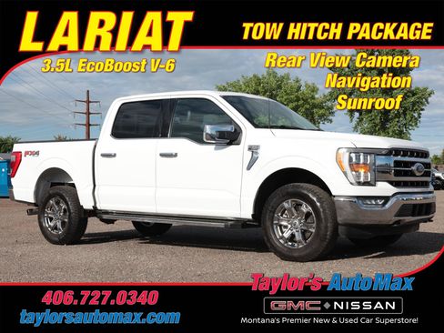 Used 2023 Ford F150 Lariat w/ FX4 Off-Road Package AWD/4WD image 1