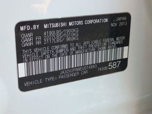 Used 2014 Mitsubishi Lancer SE image 27