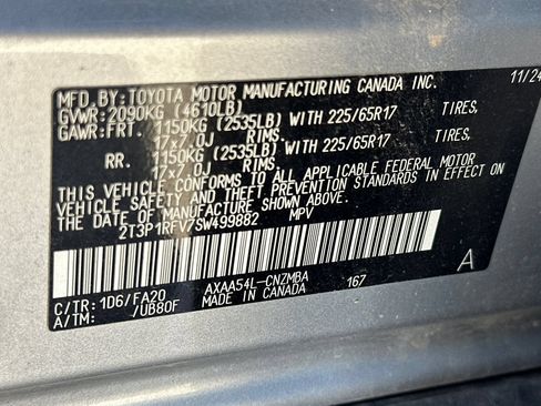 Certified 2025 Toyota RAV4 XLE AWD/4WD image 54