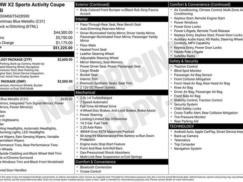 New 2026 BMW X2 xDrive28i w/ Technology Package image 2