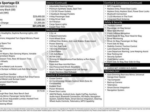 Used 2025 Kia Sportage EX FWD image 22